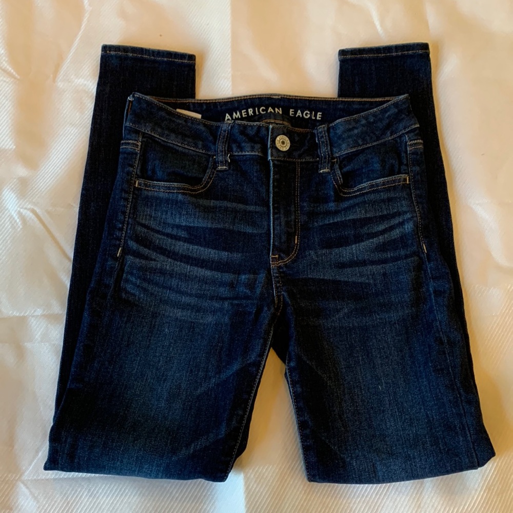 American Eagle ne(x)t level stretch high rise jeggings